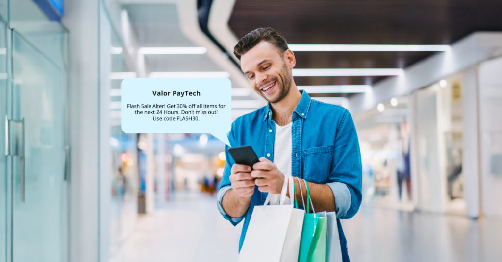 Engage My Customer™ in POS terminal