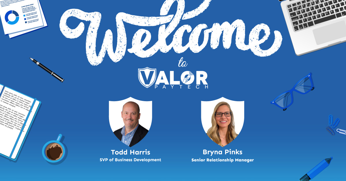 Todd harris and Bryna Pinks Joined Valor Paytech