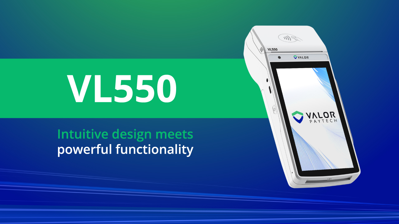 VL550 POS terminal-Demo-Video-Thumbnail