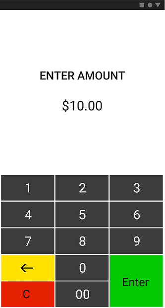VP550 apply Surcharging on payments using Valor Paytech