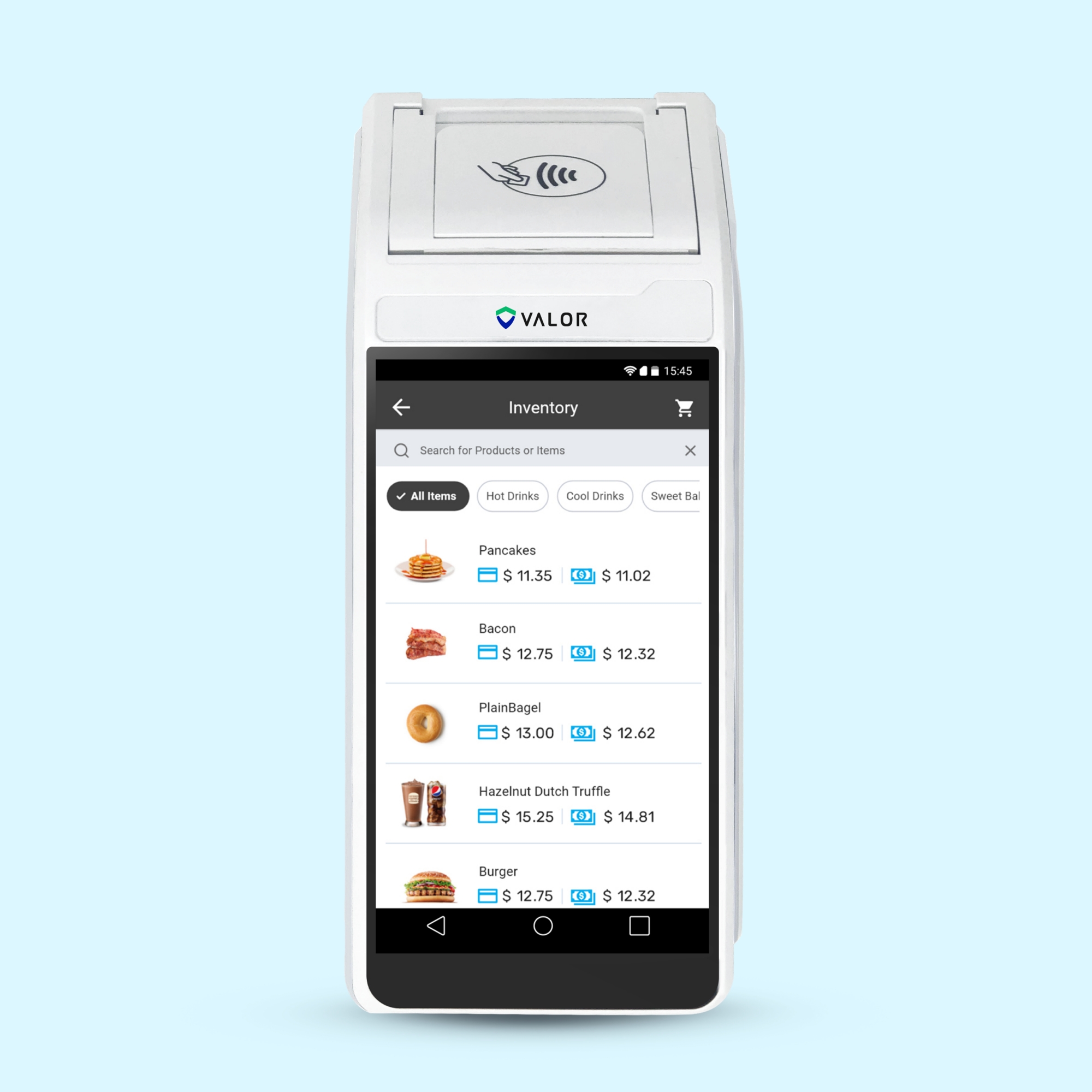 Valor VP550 Android countertop POS solution - Product Thumbnail