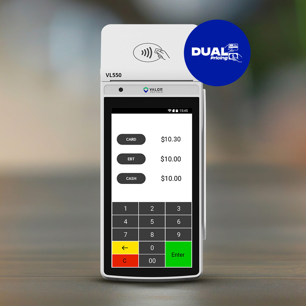 VL550 Dual pricing Quick Reference Guide QRG Thumbnail