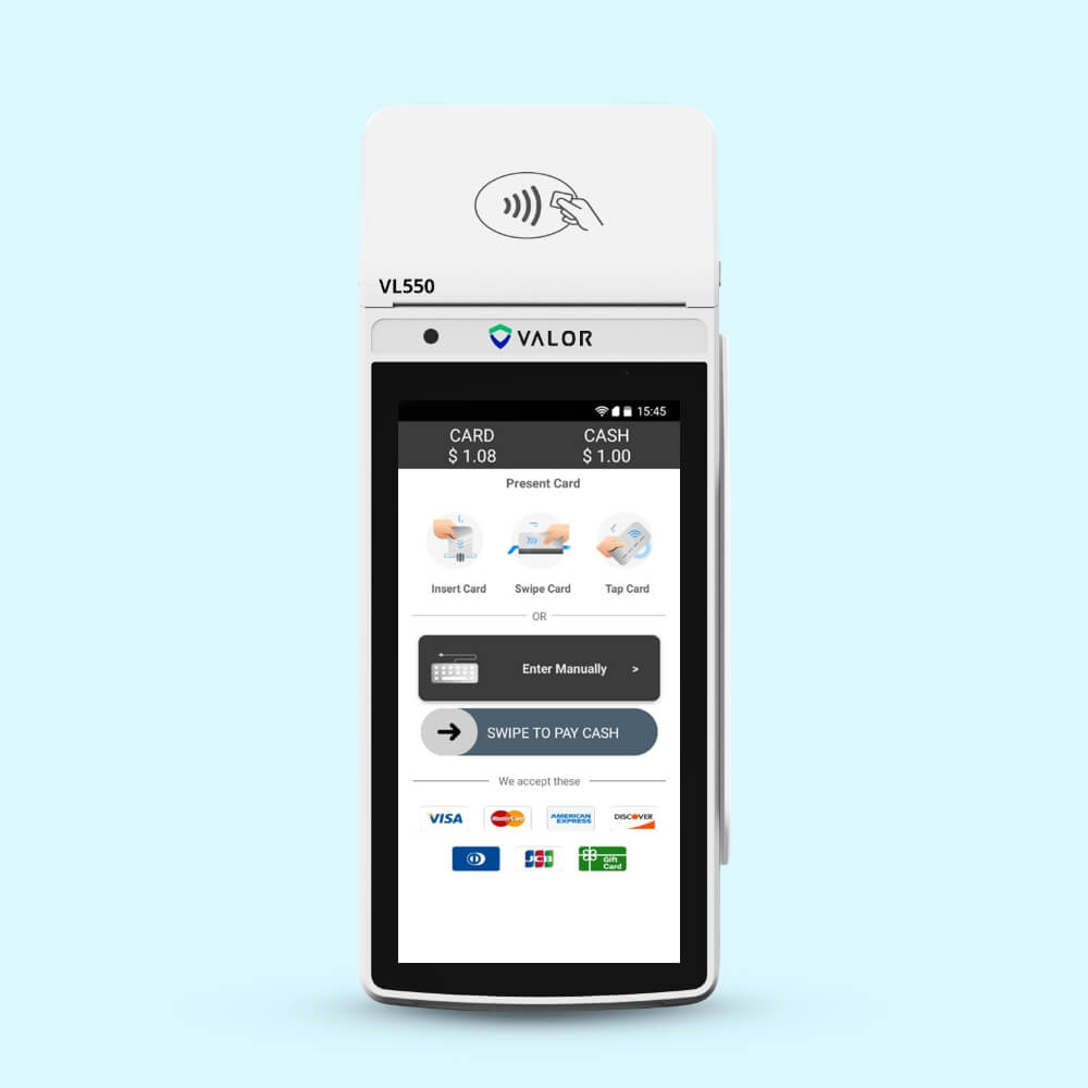 VL550 modern payment terminal designed for flexibility - Product Thumbnail