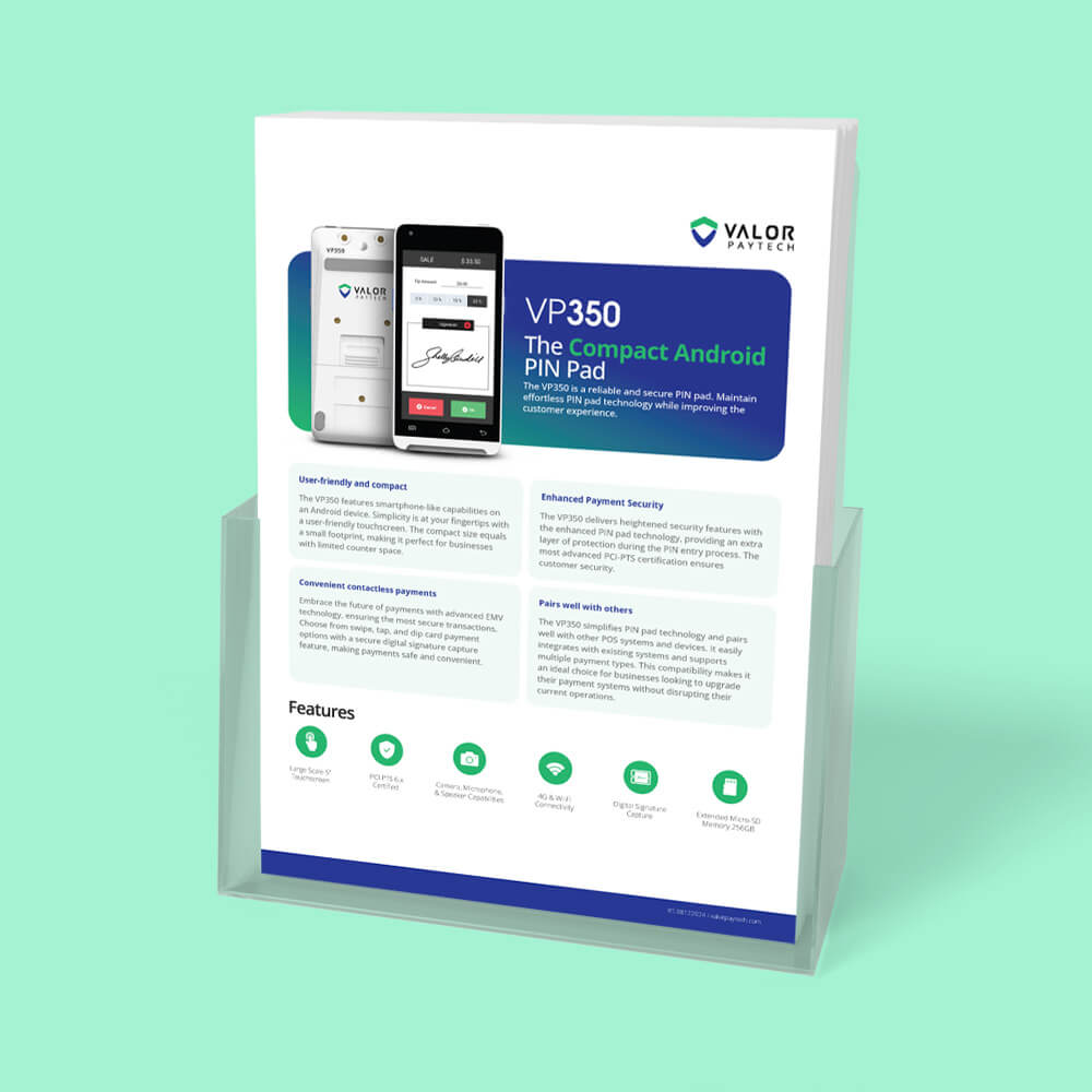 Valor VP350 - Partner Brochure Thumbnail