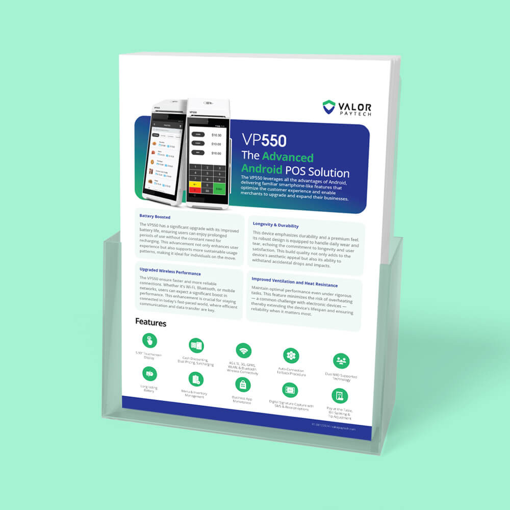 Valor VP550 - Partner Brochure Thumbnail