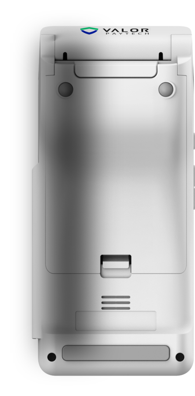 Valor VP550C smart POS back view