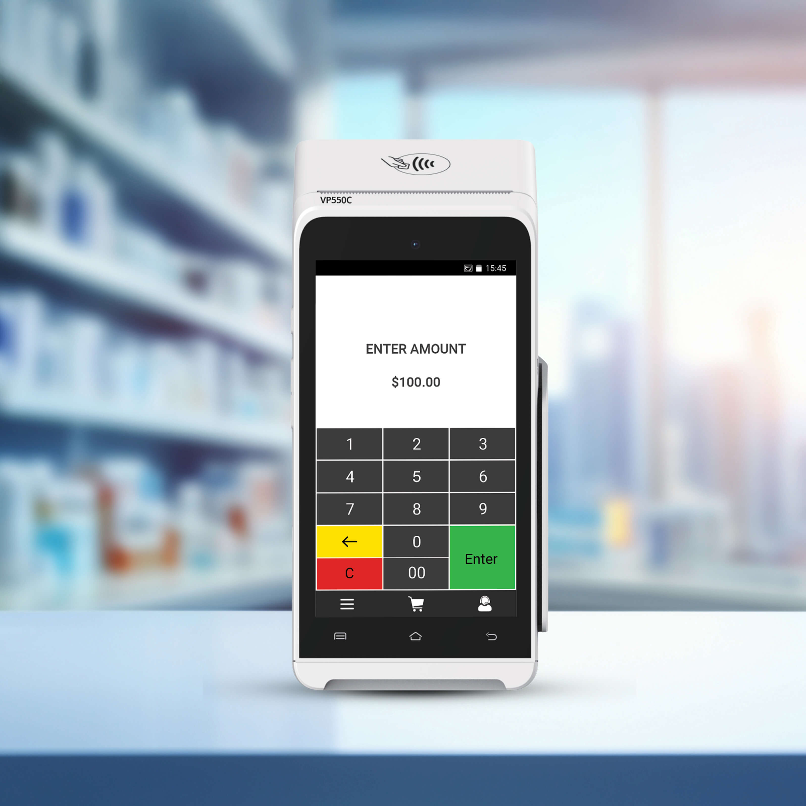 Valor Paytech VP550C Quick Reference Guide download