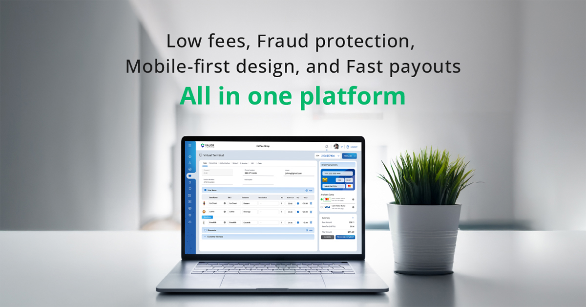 Best payment gateway features including low fees fraud protection mobile design and instant payouts