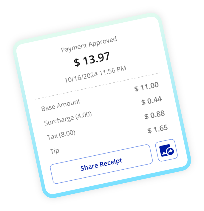 Payment Approved right