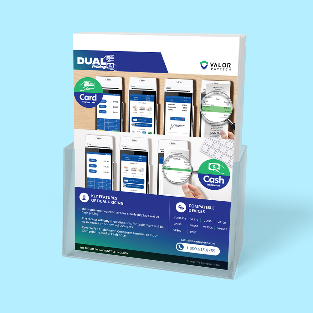 Valor Dual Pricing Partner Brochure Thumbnail