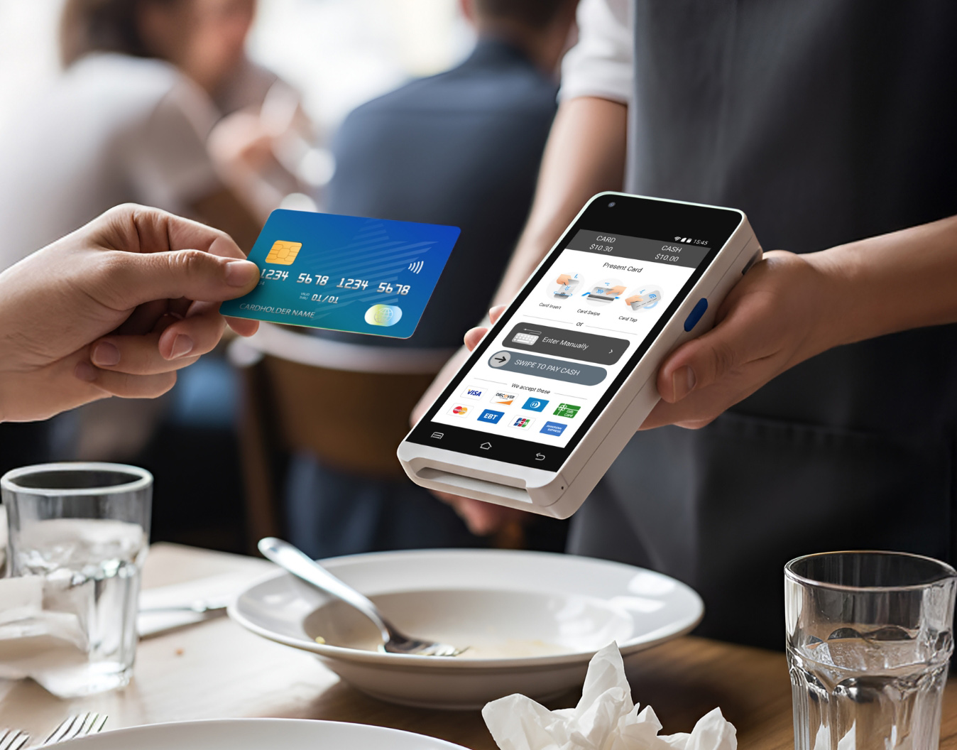 Valor PayTech VP350 payment terminal for secure in-person payments