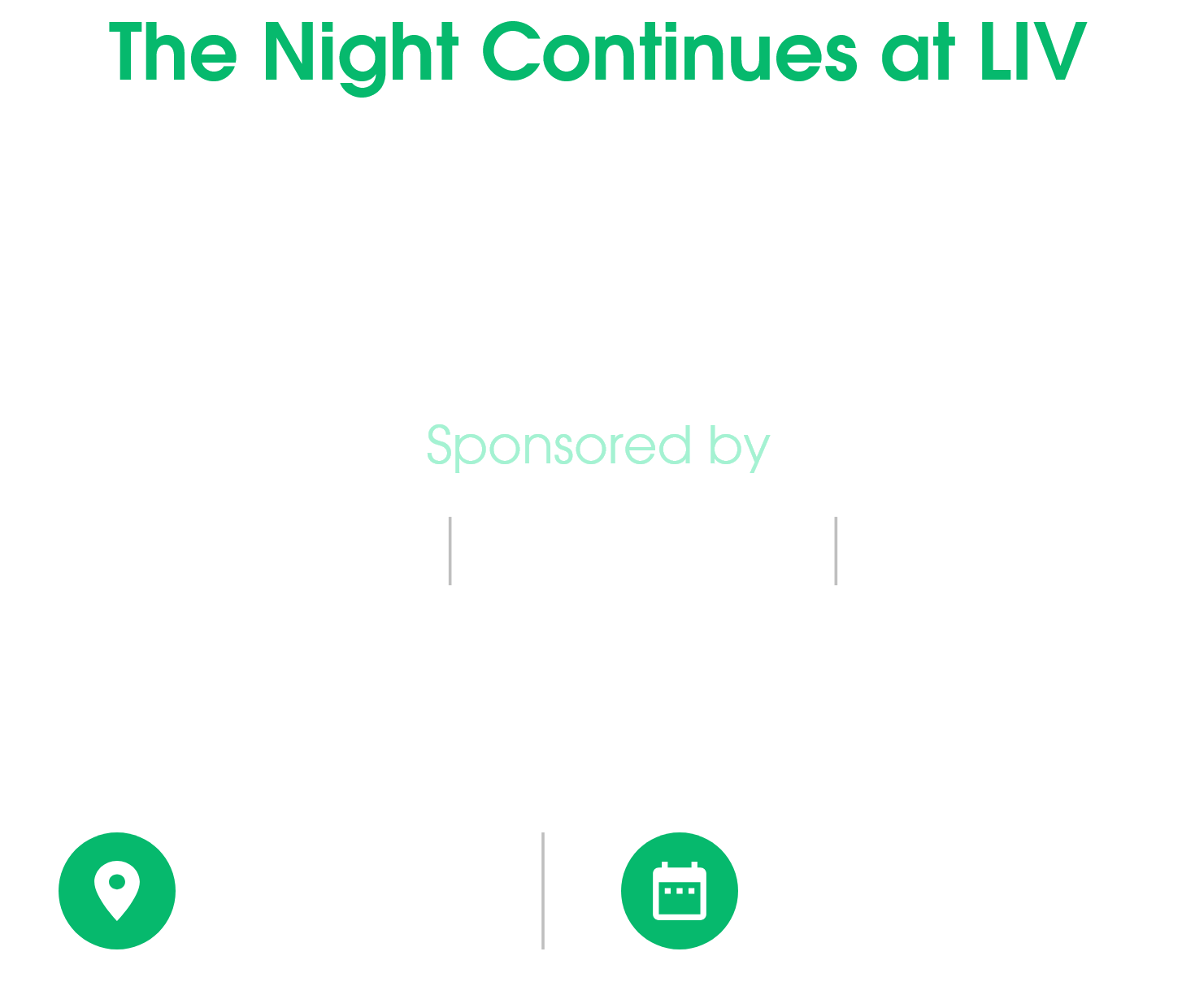 The Night Continues at LIV details for Valor PayTech SEAA 2026 event