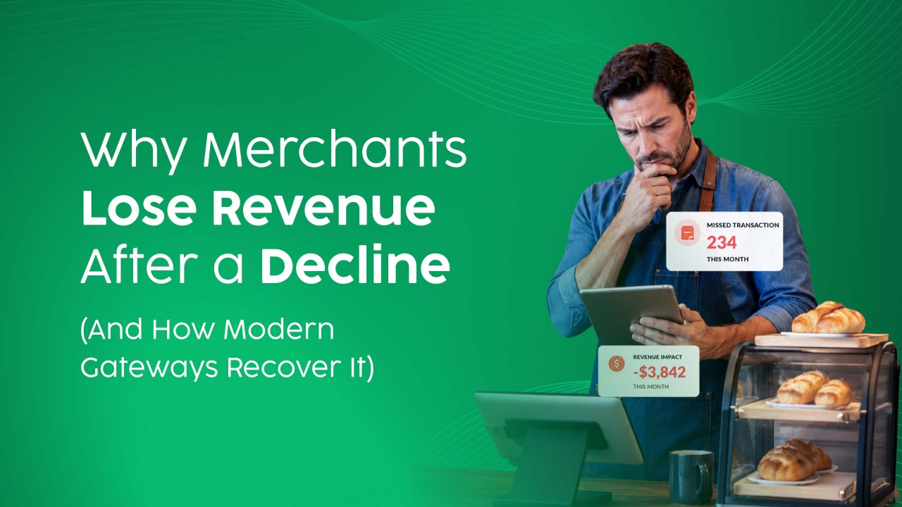 Decline recovery for merchants