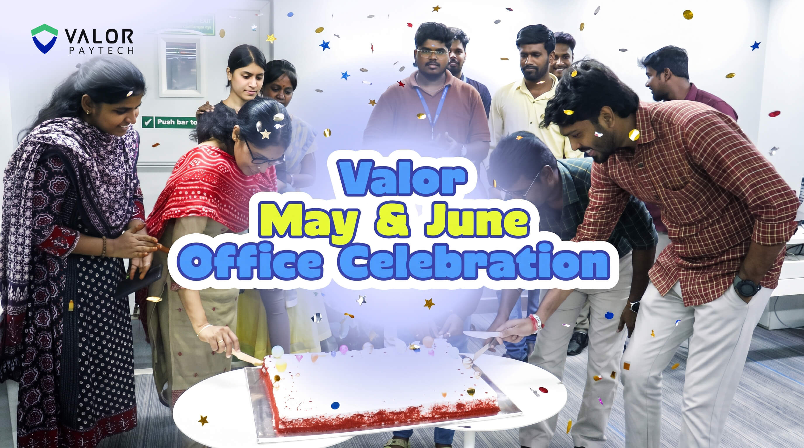 Valor PayTech May and June employee birthday celebration video thumbnail