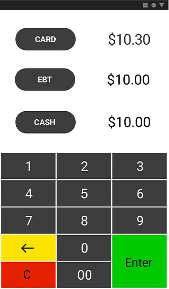 VP550E Dual Pricing increase merchant profitability by transparent pricing